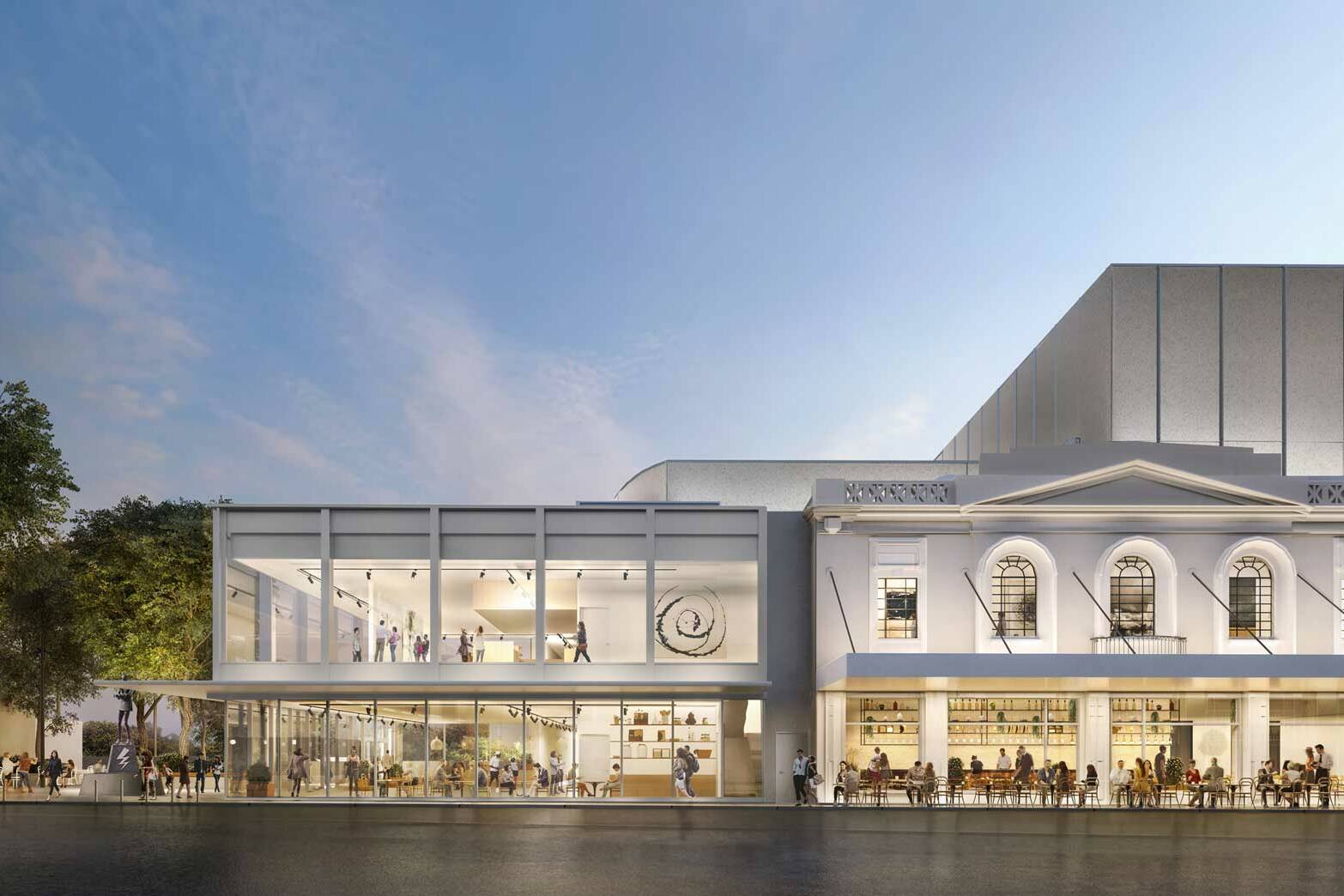 Waikato Regional Theatre Exterior