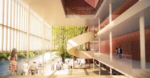 Waikato Regional Theatre Stairway