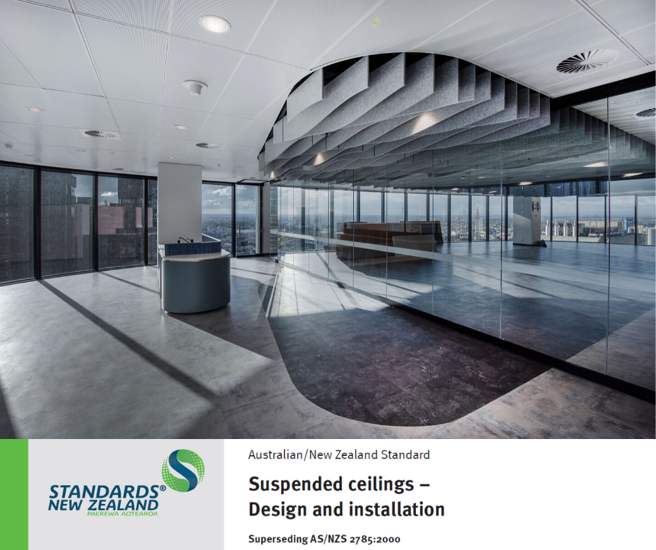 OVERVIEW OF THE NEW SUSPENDED CEILINGS STANDARD - AS/NZS 2785:2020 - A Brevity Seismic Interiors project